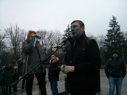 Облившие Луценко зеленкой заплатят 119 гривен 