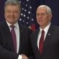 Вашингтон пока подтвердил только встречу Порошенко с Пенсом