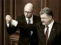 Скрытый конфликт между Порошенко и Яценюком углубляется – СМИ 