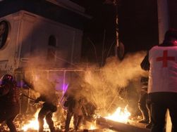 На Грушевского – первая жертва стрельбы беркутовцев