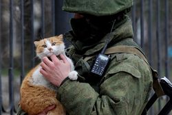 Памятник «зеленым человечкам» открыли в дальневосточном Белогорске 