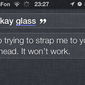 Apple научила свою голосовую помощницу Siri насмехаться над Google Glass 
