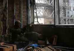 Артобстрелы на территории Донецкого аэропорта притихли
