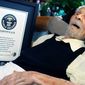 Самый старый мужчина на Земле умер на 113-м году жизни