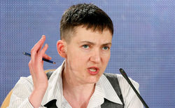 Надежда Савченко налаживает контакты с главарями ДНР и ЛНР