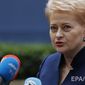 С РФ нужно быть "готовыми ко всему" - Грибаускайте