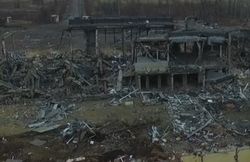 В Сети показали руины аэропорта Луганска