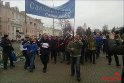 Акции протеста против декрета о тунеядцах прошли в регионах Беларуси