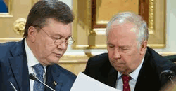 В. Янукович и В. Рыбак