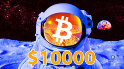 Биткойн пробил отметку 10 тысяч долларов США
