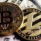 Биткойн и лайткойн
