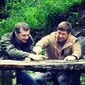 Кадыров разместил в Instagram фото рыбалки с четой Сурковых
