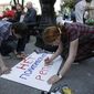 акции протеста