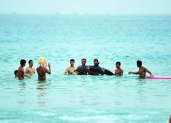 Нравы: Туристы не помогали умирающему дельфину, а фоткались с ним