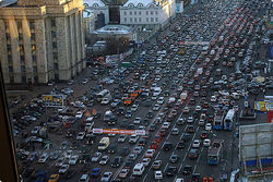 Москва - мировой лидер по длине пробок