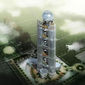 В китайской деревне построили гостиницу-небоскреб