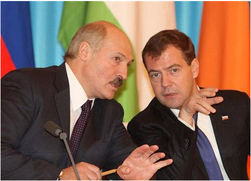 Лукашенко и Медведев
