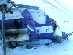 разбился Ми-8