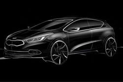 Kia показала эскиз нового ProCee’d