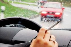 курение за рулем автотранспортных средств