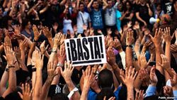 Акции протеста в Испании