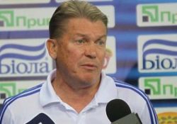 Главный тренер "Динамо" (Киев) Олег Блохин