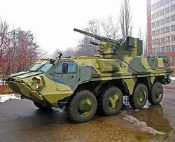 Четверть средств с продажи украинских БТР