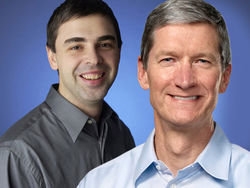 Главы Apple и Google 