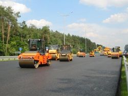 Строительство автомагистрали в Армении