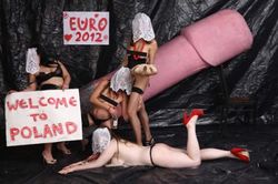 Польские проститутки против Femen
