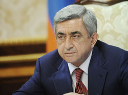 Президент Армении Саргсян