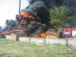 Взрыв в цехе частного предприятия