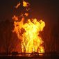 В Азербайджане взорвался участок газопровода