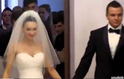 Видео со свадьбы Феофилактовой и Гусева