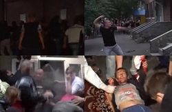 Народ штурмовал милицию из-за изнасилования – есть раненые
