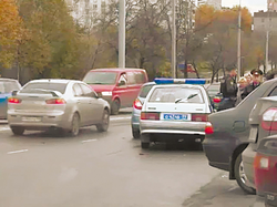 В Москве в ДТП пострадали 2 полицейских, спешивших на вызов