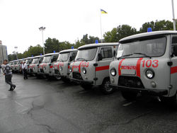 Месть электорату: Несостоявшийся депутат забрал машину скорой помощи