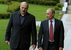 Лукашенко и Путин