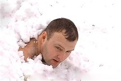 Как побить рекорд украинца по пребыванию в снегу. Мнения ВКонтакте