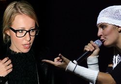 Ваенга в Киеве нелестно высказалась о Собчак