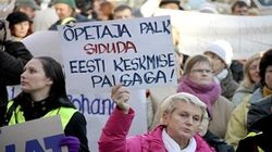 забастовка учителей