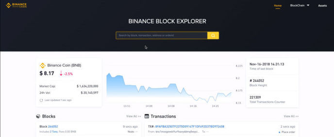Blockchain Explorer