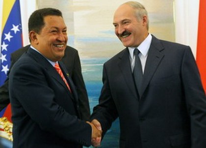 Уго Чавес и Александр Лукашенко