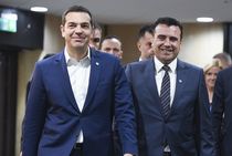 Алексис Ципрас и Зоран Заев