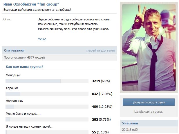 Иван Охлобыстин ВКонтакте