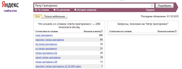 Петр Григоренко в Яндекс