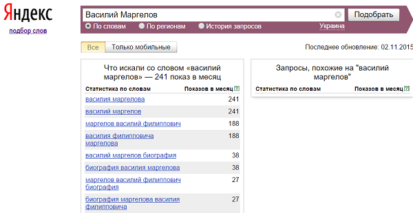 Василий Маргелов в Яндекс