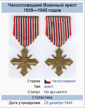 Награда Василия Петрова