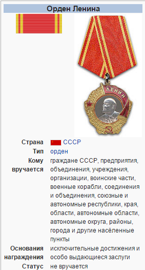Награда Николая Семейко